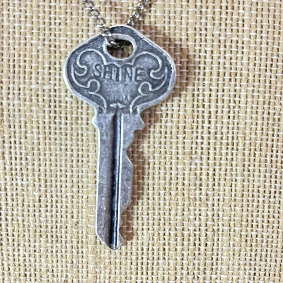 VTG Vintage Stainless Steel Francis Keil & Son New York 2” Key On 24” Chain - Picture 4 of 7